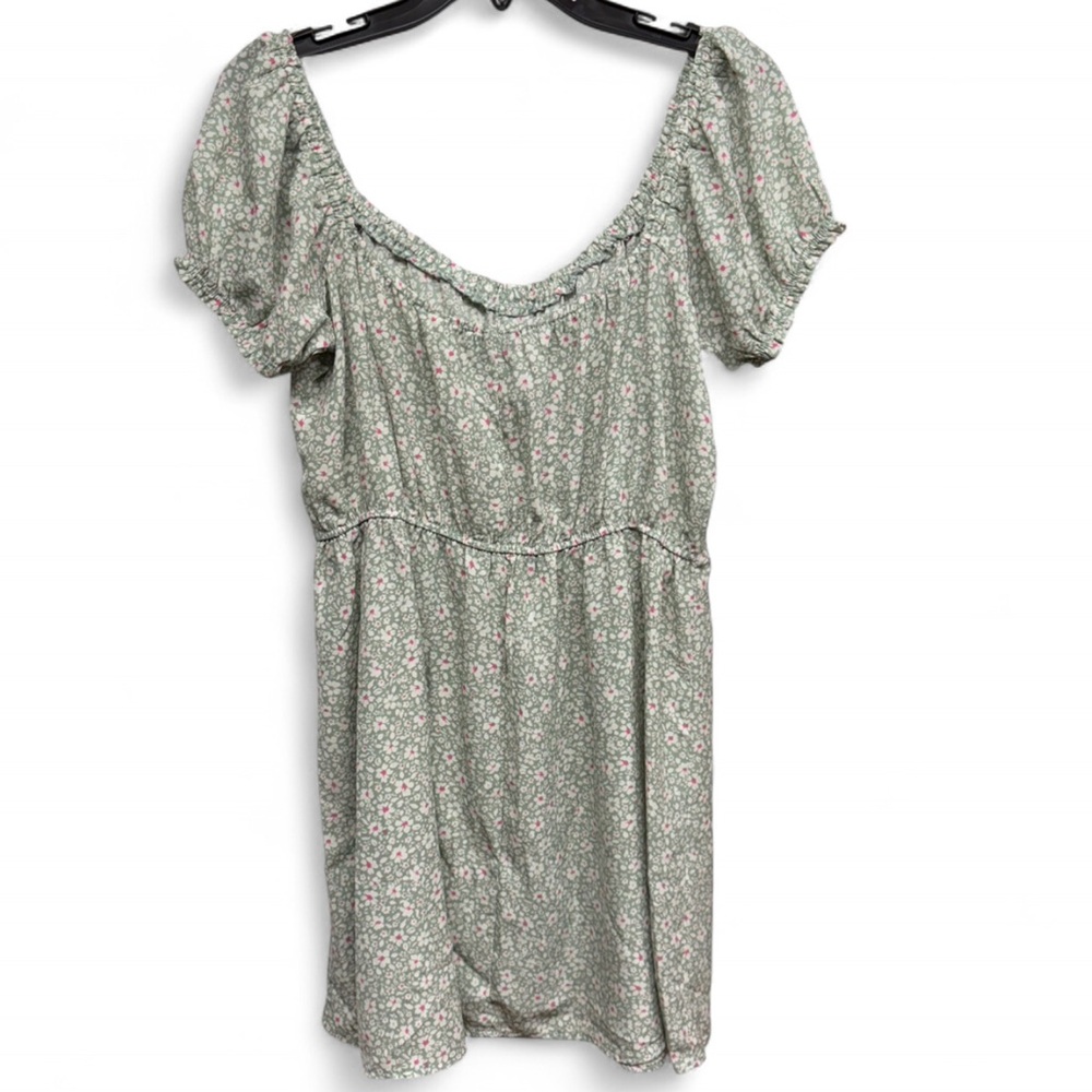 Trixxi Sage Floral Mini Dress - Picture 5 of 8